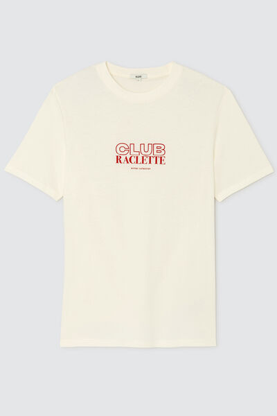 T-shirt brodé raclette