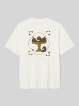 T-shirt imprim&eacute; devant dos