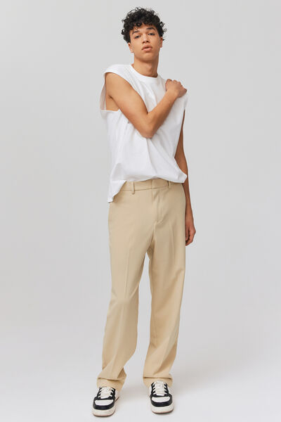 Pantalon city fluide large