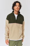 Sweat polaire col montant zippé