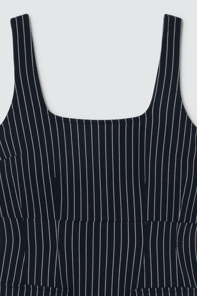 Robe ray&eacute;e en flanelle