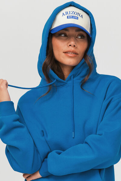 Sweat capuche oversize