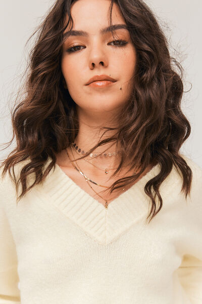 Pull oversize col V