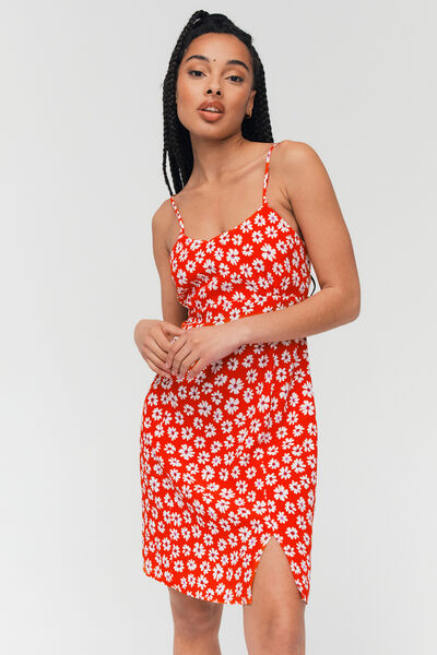 Robe courte imprimée