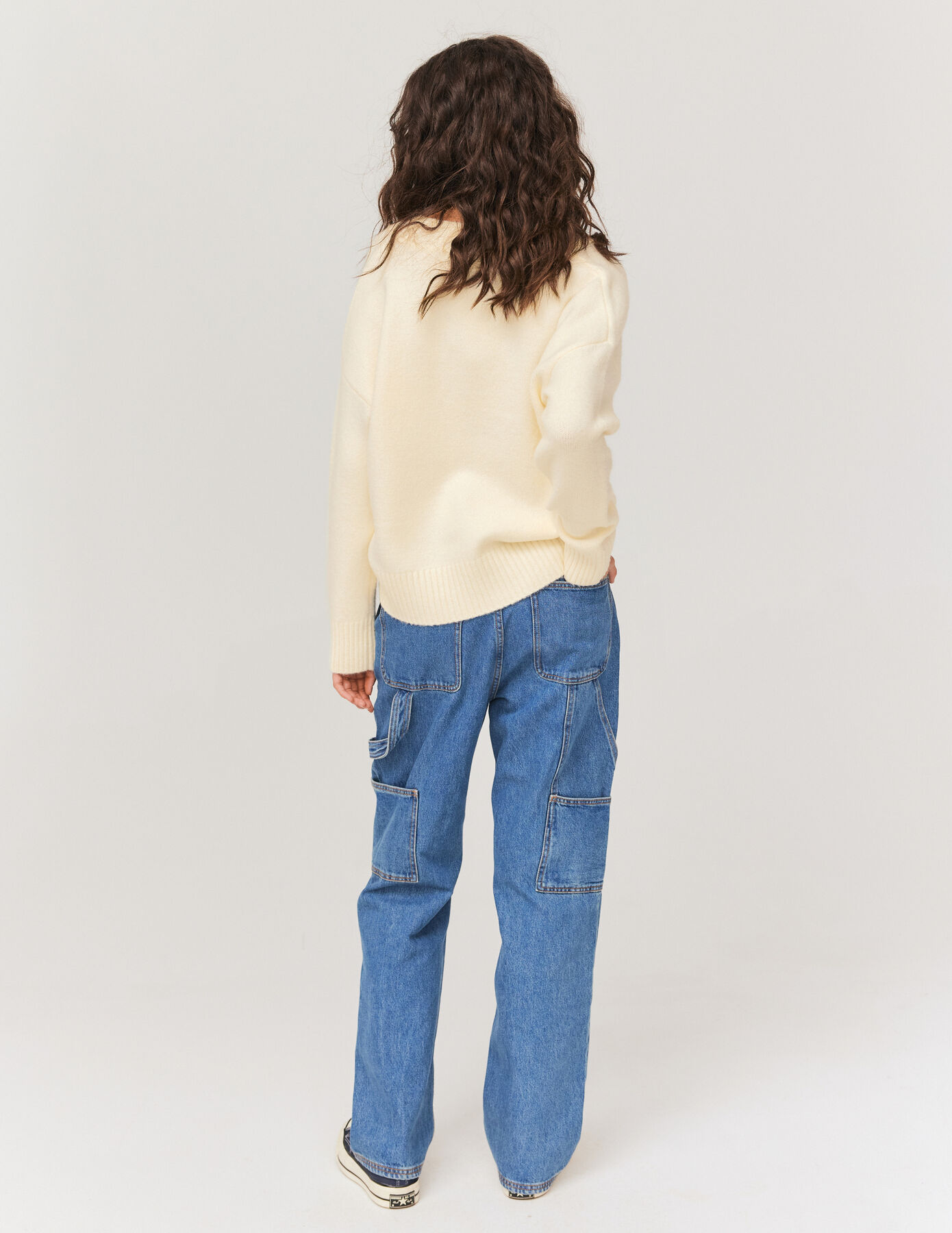 Pull oversize col V