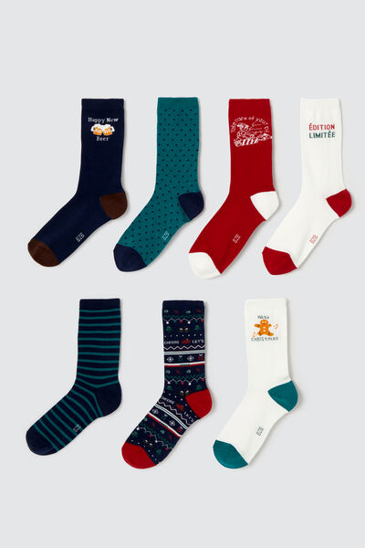Coffret cadeau de 7 paires de chaussettes