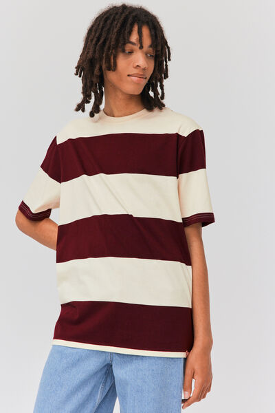 T-shirt maxi rayures