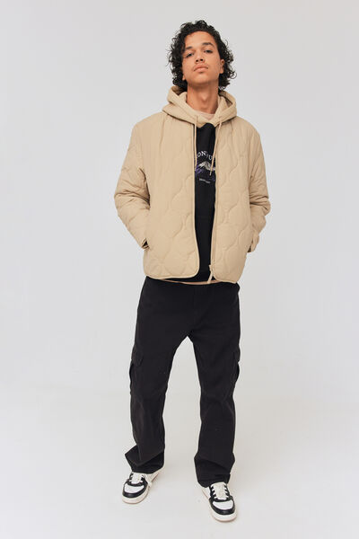 Blouson bomber matelassé