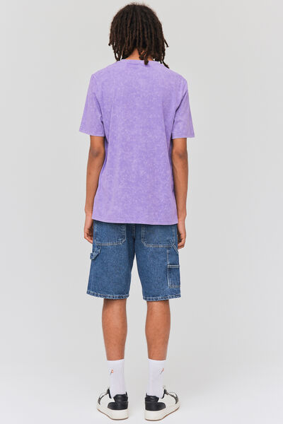 Bermuda denim charpentier