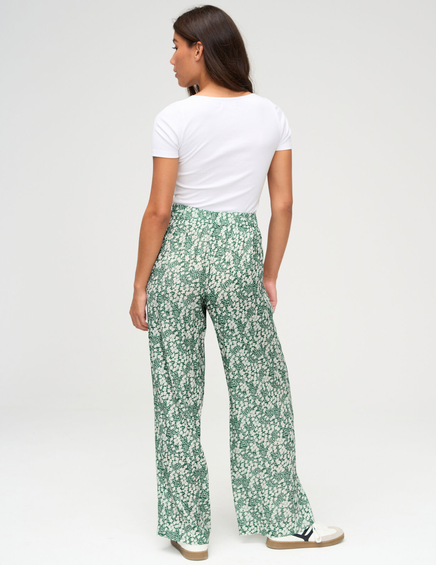 Pantalon fluide imprimé