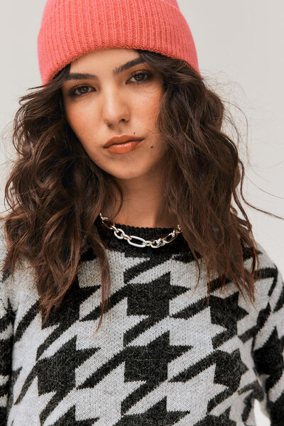 Pull jacquard