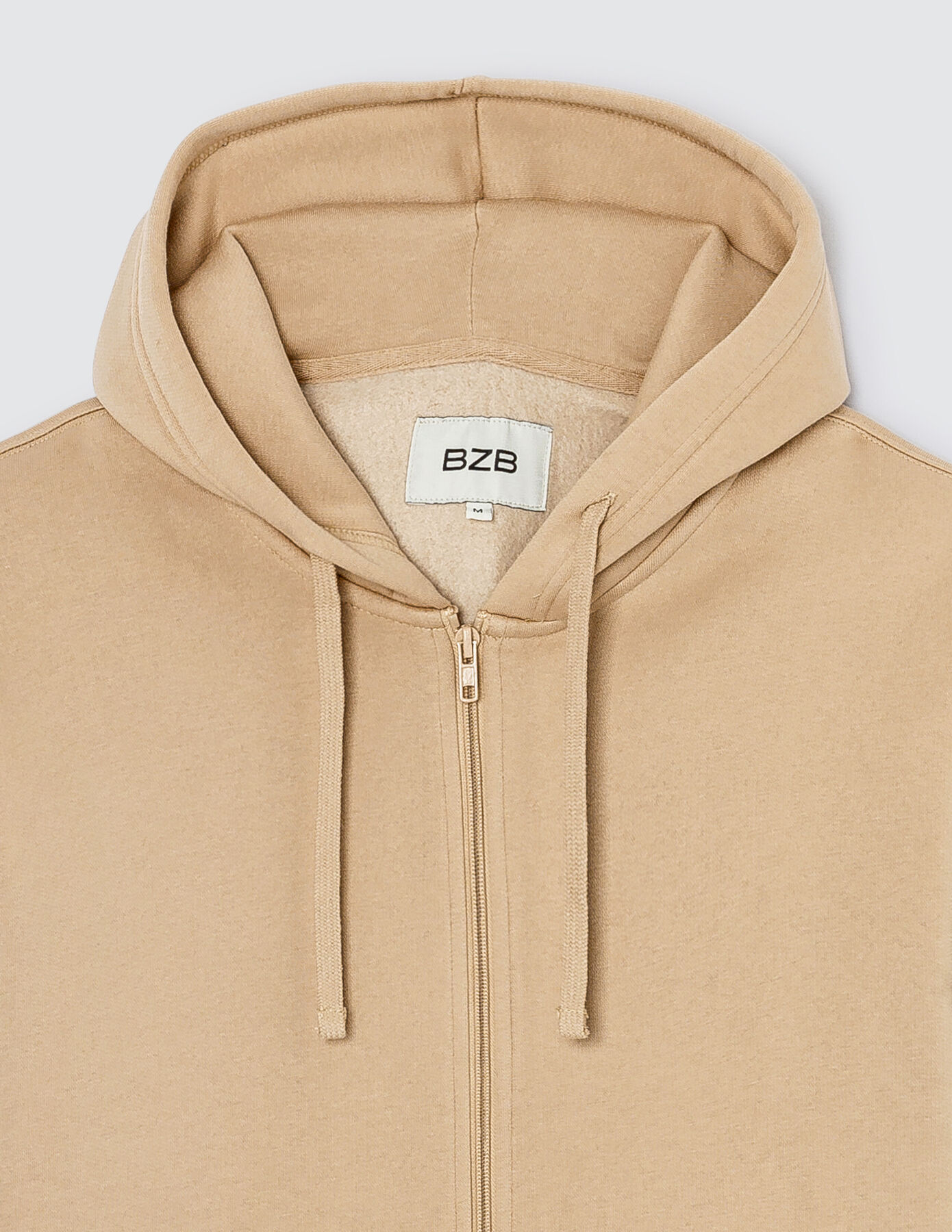 Sweatshirt zippé basique