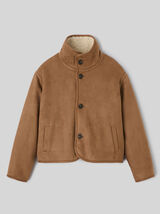 Veste en sherpa r&eacute;versible