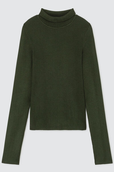 Pull col montant uni