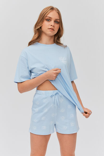 Short pyjama imprimé