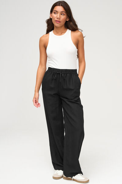 Pantalon fluide en lin