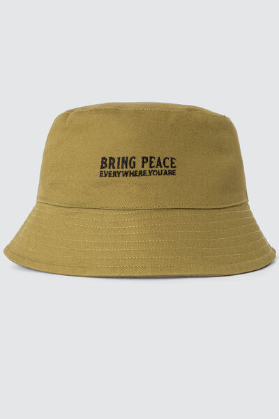 Chapeau bob broderie