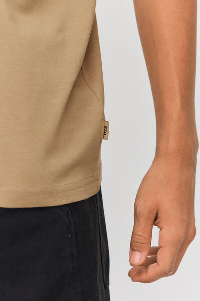 T-shirt avec broderie pizza/basta