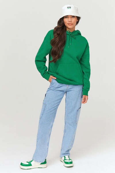 Sweat capuche oversize