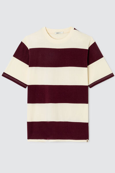 T-shirt maxi rayures