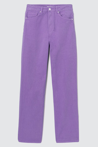 Jean straight couleur