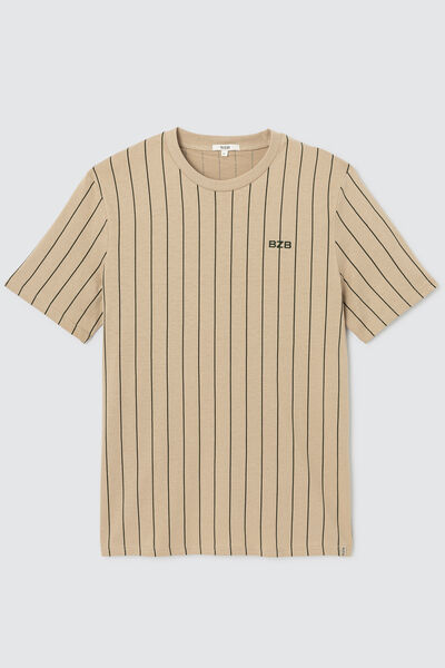 T-shirt rayures baseball