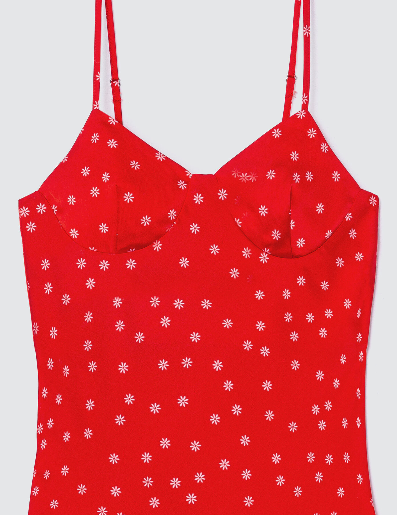 Robe satin imprimée