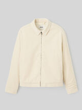 Veste velours zipp&eacute;e