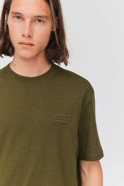 T-shirt loose brodé BZB