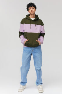 Sweat maxi rayures