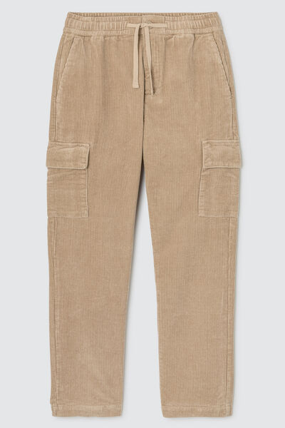 Pantalon cargo velours