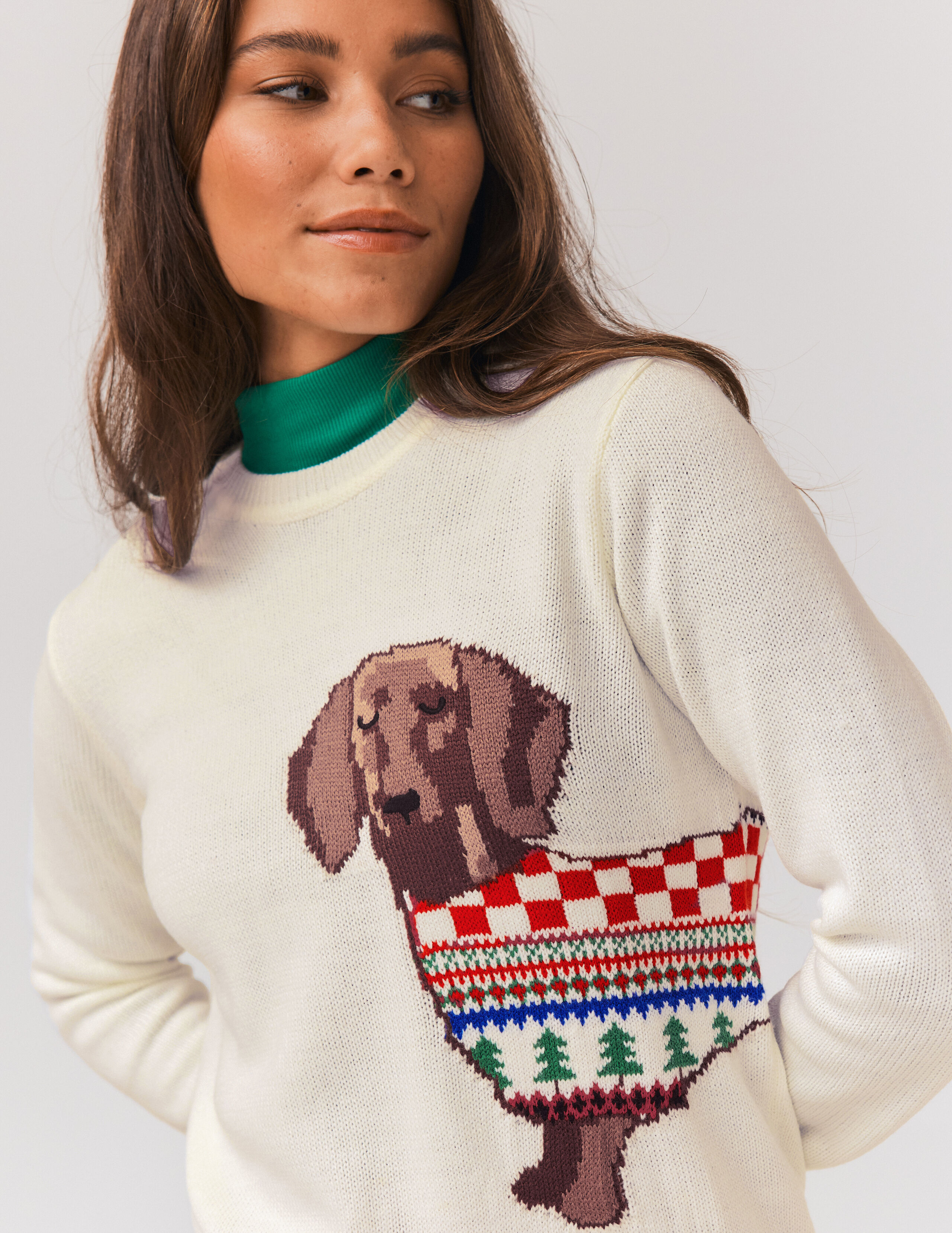 Pull de noel femme bizzbee 2025