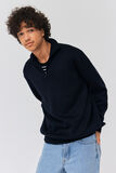 Pull col montant zippé