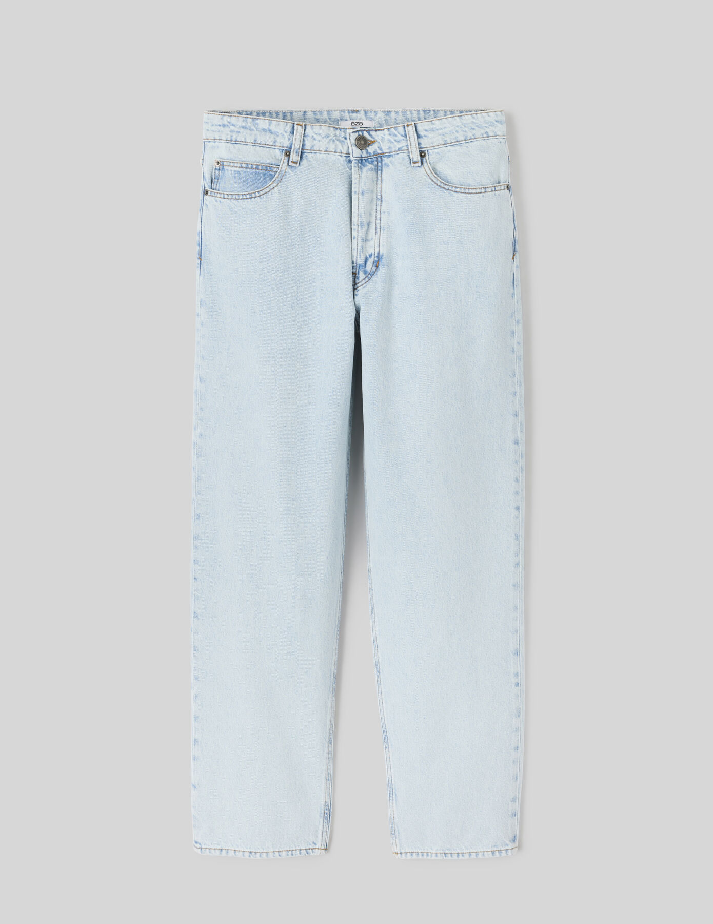 Jean loose bleach