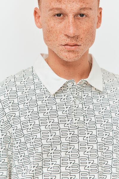 Polo imprimé retro