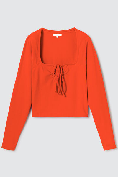 T-shirt col carré