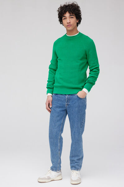 Pull raglan coton uni