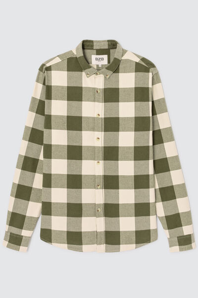 Chemise flanelle à carreaux