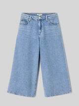 Jupe culotte denim