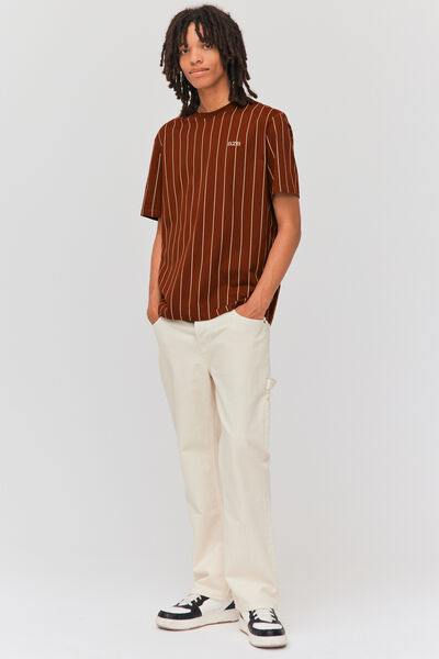 T-shirt rayures baseball