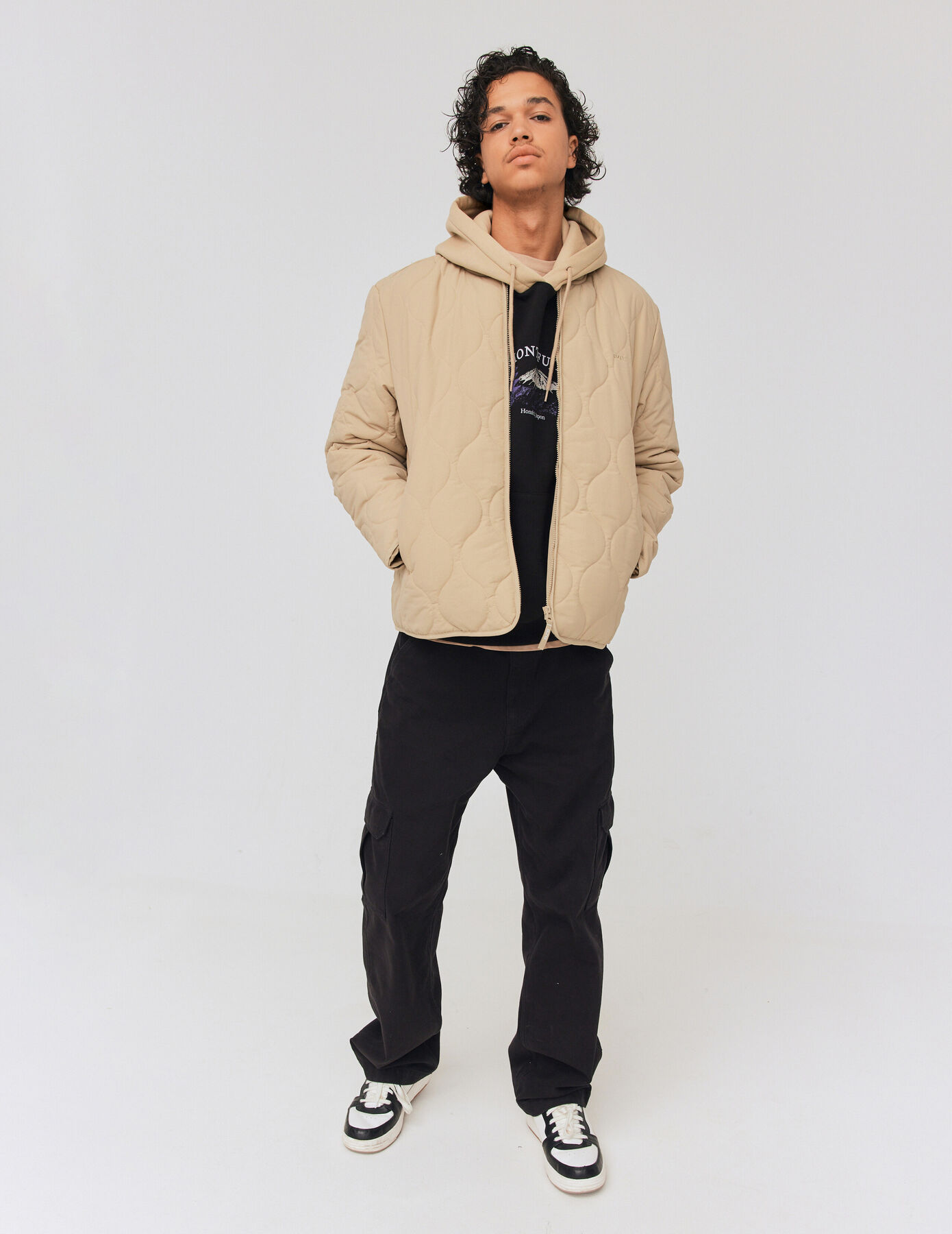 Blouson bomber matelassé