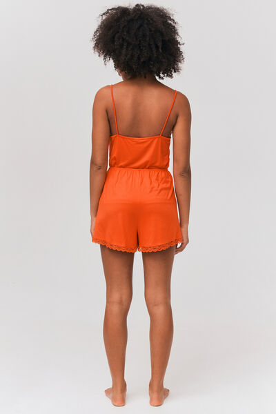 Short pyjama dentelle