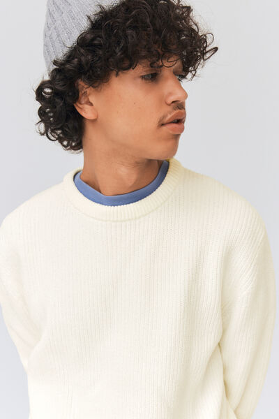 Pull touché velours