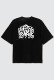 T-shirt imprimé devant dos