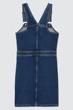 Robe chasuble en denim