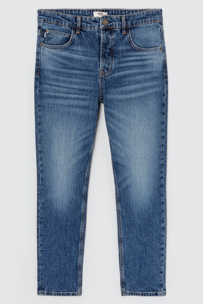 Jean straight double stone used