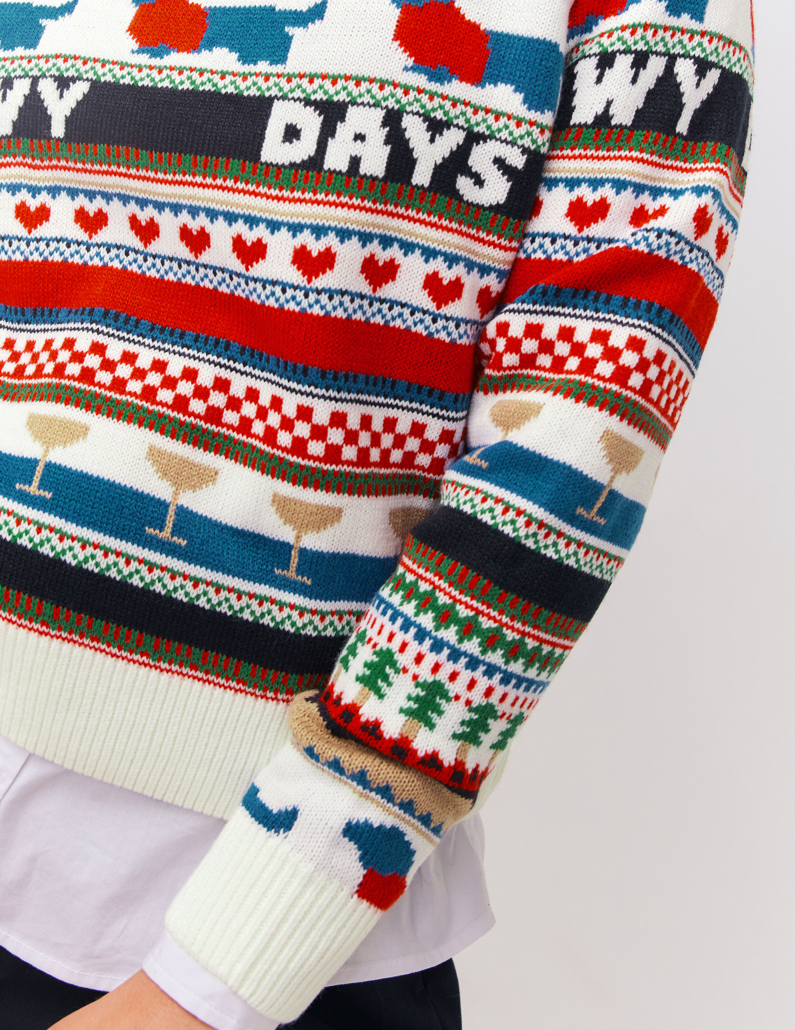 Pull de sales noel femme bizzbee