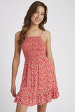 Robe courte imprimée