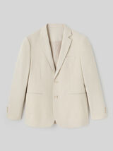 Veste de costume coupe droite