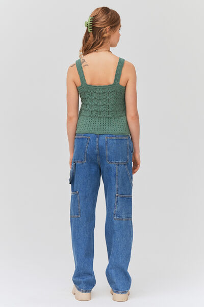 Débardeur en crochet